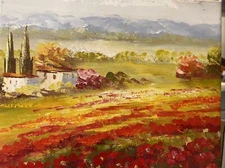 Tuscany Oil painting on canvas 12x16
