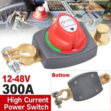 Car RVs Battery Switch Isolator Terminal 12V-48V Quick Cut-off Disconnect Master