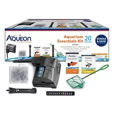 Aqueon Fish Tank Aquarium Essentials Starter Kit for 20 Gallon Tanks