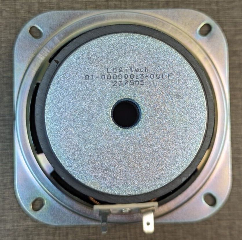 Logitech Z4 Computer SubWoofer speaker part tested and