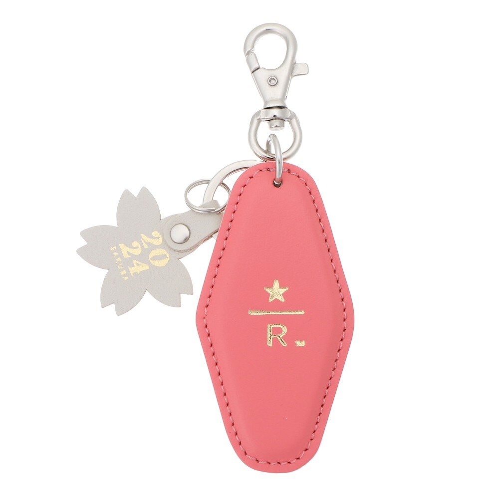 Starbucks Reserve Leather Keychain Light Pink Sakura 2024 | eBay
