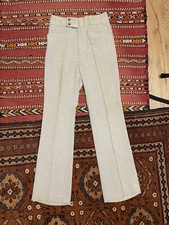 Vintage 1970s Levi  s Diamond Pattern Straight Fit Pants Slacks Size 27 Sta-Prest