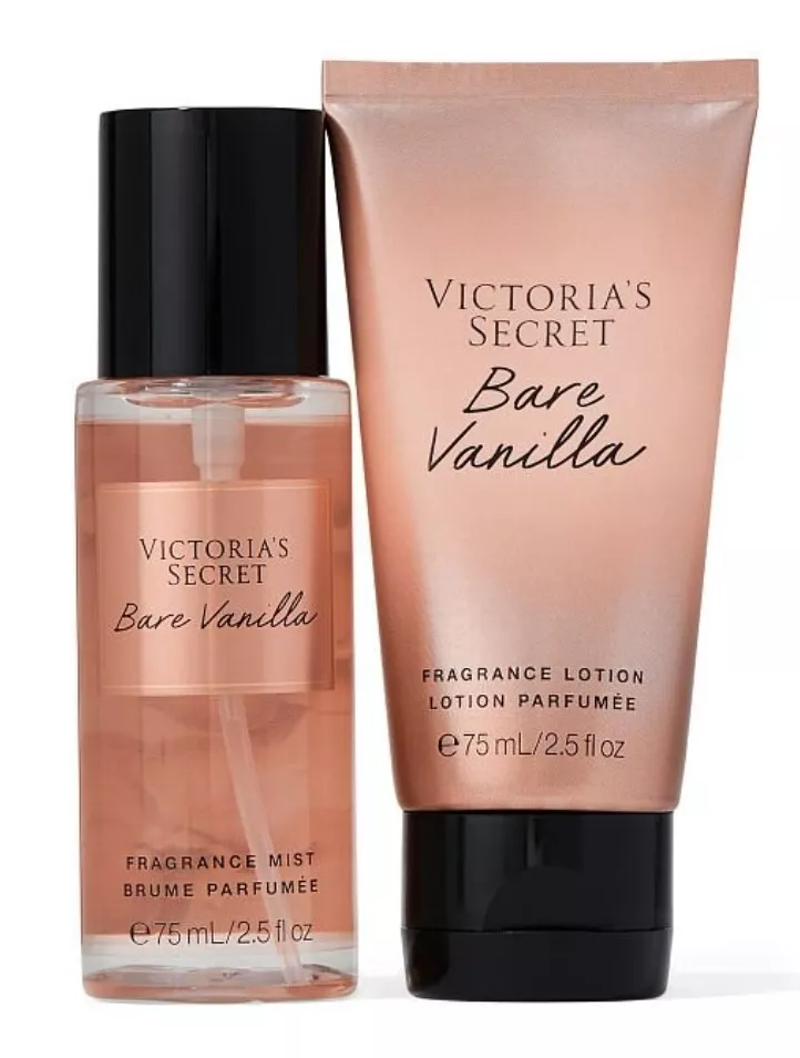 VICTORIA SECRET - BARE VANILLA - FRAGRANCE LOTION AND MIST (SET) - NEW