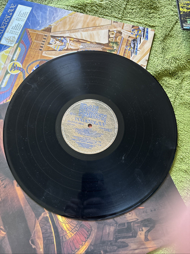 12" Vinyl-LP ⭐️⭐️Iron Maiden - Powerslave ⭐️⭐️OIS/MINT/CLEAN EMI Germany 1984 - Bild 5 von 9