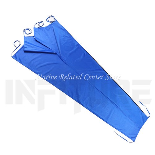 600D 8ft-13ft Waterproof Protector Sail Boat Cover Blue Mainsail Boom Cover - Imagen 7 de 18