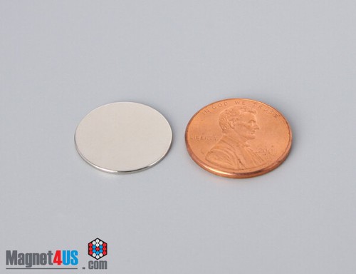 11/16"x1/32" 17.5mm thinnest strong N52 crafts Rare Earth Neodymium Magnet Disc
