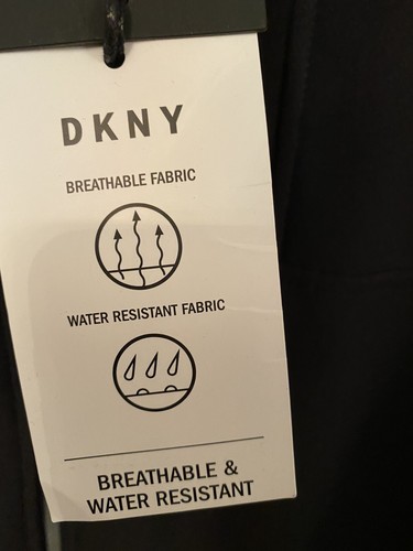 DKNY Black Mens Waterproof Jacket Size Large BNWT *Fast Delivery - Picture 4 of 9
