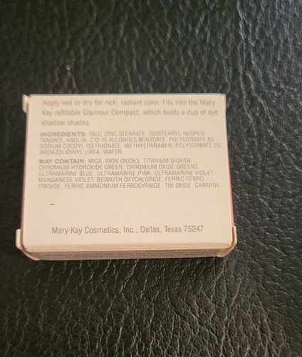 Sombra de ojos Mary Kay vintage nueva en caja * Tapiz rosa 0005 * 0,09 oz húmeda o seca - Imagen 5 de 5
