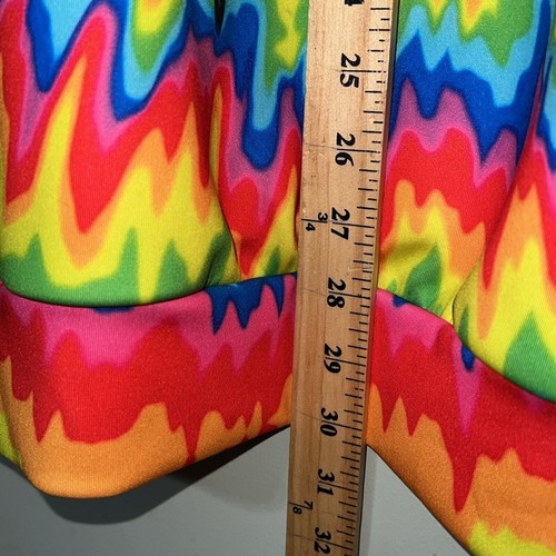Men’s size XXL pullover hoodie mushrooms psychedelic tie dye hippie sweatshirt - Picture 3 of 11