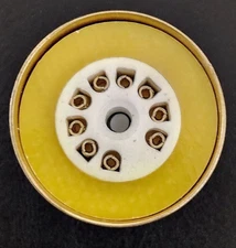 Socket adapter 6V6 6L6 to EL84 gold plated 2 pcs. USA stock fast delivery