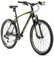 26 Zoll Alu Fahrrad MTB Leader Fox MXC S-Ride 8 Gang Schwarz Grün Rh 41cm