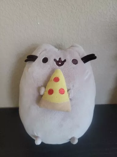 Pusheen cat cheap eating pizza