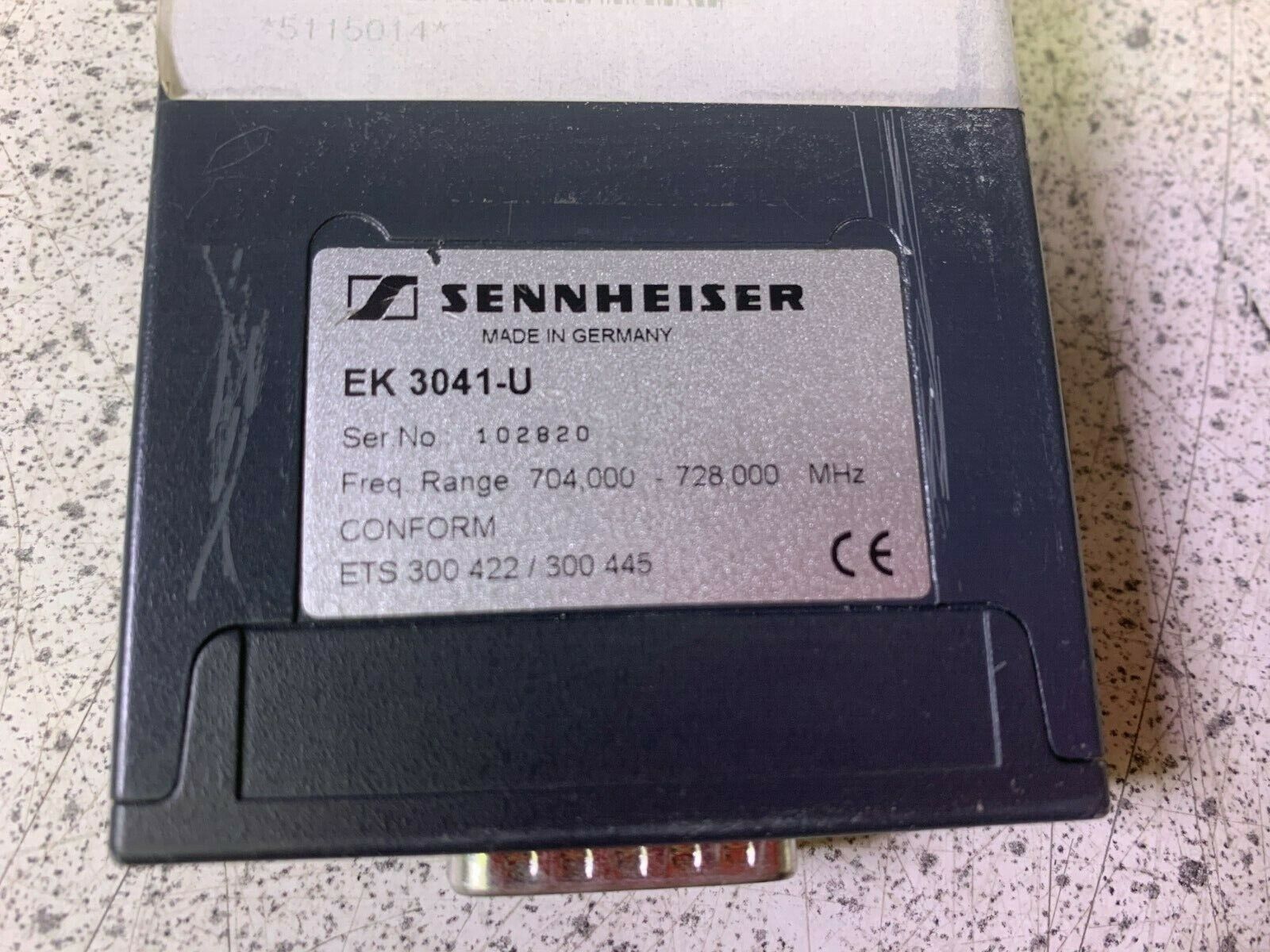 Sennheiser EK-3041-U Receiver SK50-UHF Transmitter 704-708 MHz | eBay