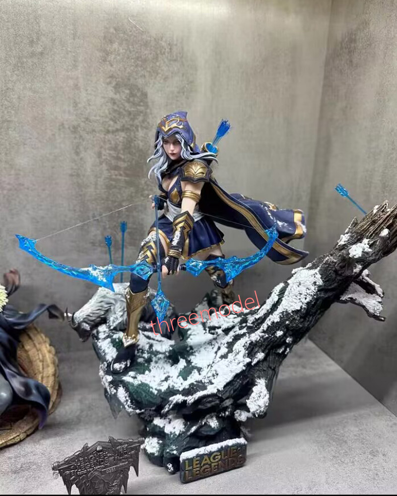 Jimei Palace LOL League Of Legends Ice Shooter Ashe Figure Statue