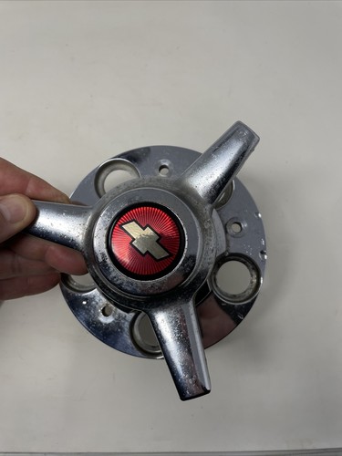 Chevy/GMC Truck RatRod Center Caps W/Spinner Metal 5 lug See Pics/read USA! - Picture 20 of 24