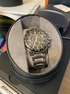 Citizen E650 Stainless Steel Perpetual Chronograph Men's Watch - Silver 13205093074 | eBay