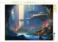 Calvendo Puzzle Cave City On An Alien Planet | 2000 Pieces, Finished Size 35.4 ×