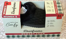 Dearfoams Women's Claire Clog House Memory Foam Indoor Shoe