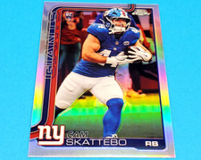 2025 TOPPS CHROME CAM SKATTEBO #311 ROOKIE REFRACTOR SP SHARP COMB SHIP .15