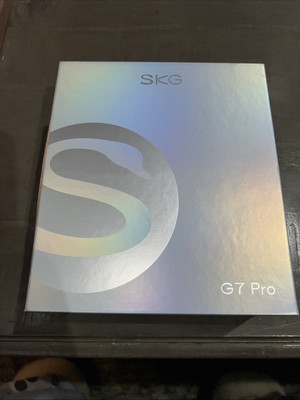 SKG G7 Pro-E Gray Battery Operate Pain Relief Compression Neck Massager Open Box