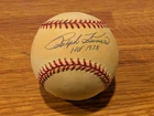 HOF Ralph Kiner Signed Auto Inscribe OML Baseball Pittsburgh Pirates JSA COA