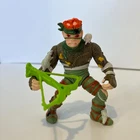 1989 TMNT Rat King Action Figure Teenage Mutant Ninja Turtles Vintage Bow