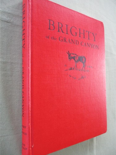 BRIGHTY OF THE GRAND CANYON Marguerite Henry Dennis 1953 "A" 1st Ed Vintage HC - Picture 10 of 10
