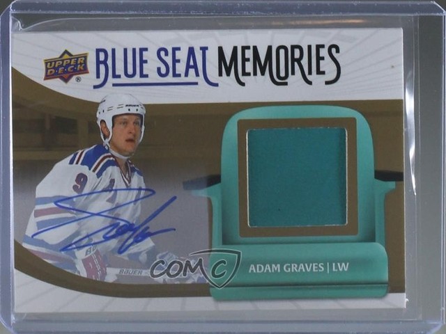 2025-26 Upper Deck New York Rangers Centennial /3 Adam Graves #BME-AG Auto o8j