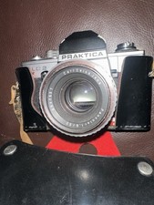 Praktica LC2 Spiegelreflexkamera mit Carl Zei...