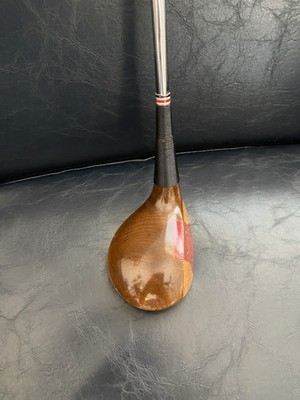 Ben Hogan Persimmon 4 Wood Speed Slot Apex Shaft 4 Screw Red Fiber