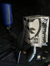 BRAN new Paintball Gun, With full Air Tank. 3 Full Bags Of 2,000 Rounds, & Mask