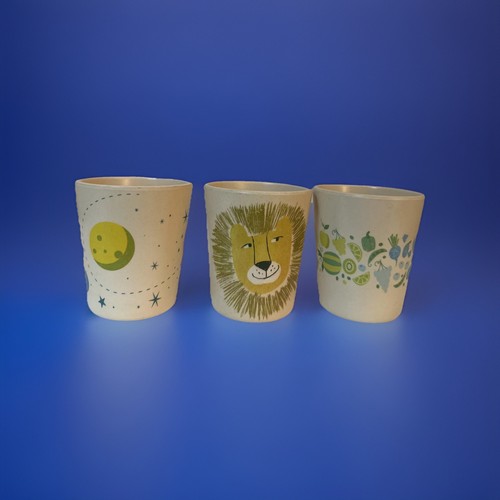 Pillowfort Kids Cups 7 oz Target Melamine BPA Free Cup Lot of 3