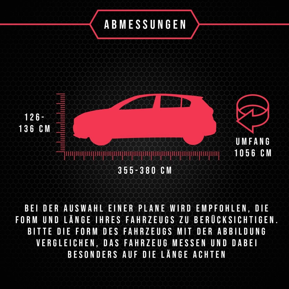 Garaje Para Toyota Starlet IV (96-99) Funda Completa Para Auto - Imagen 2 de 4