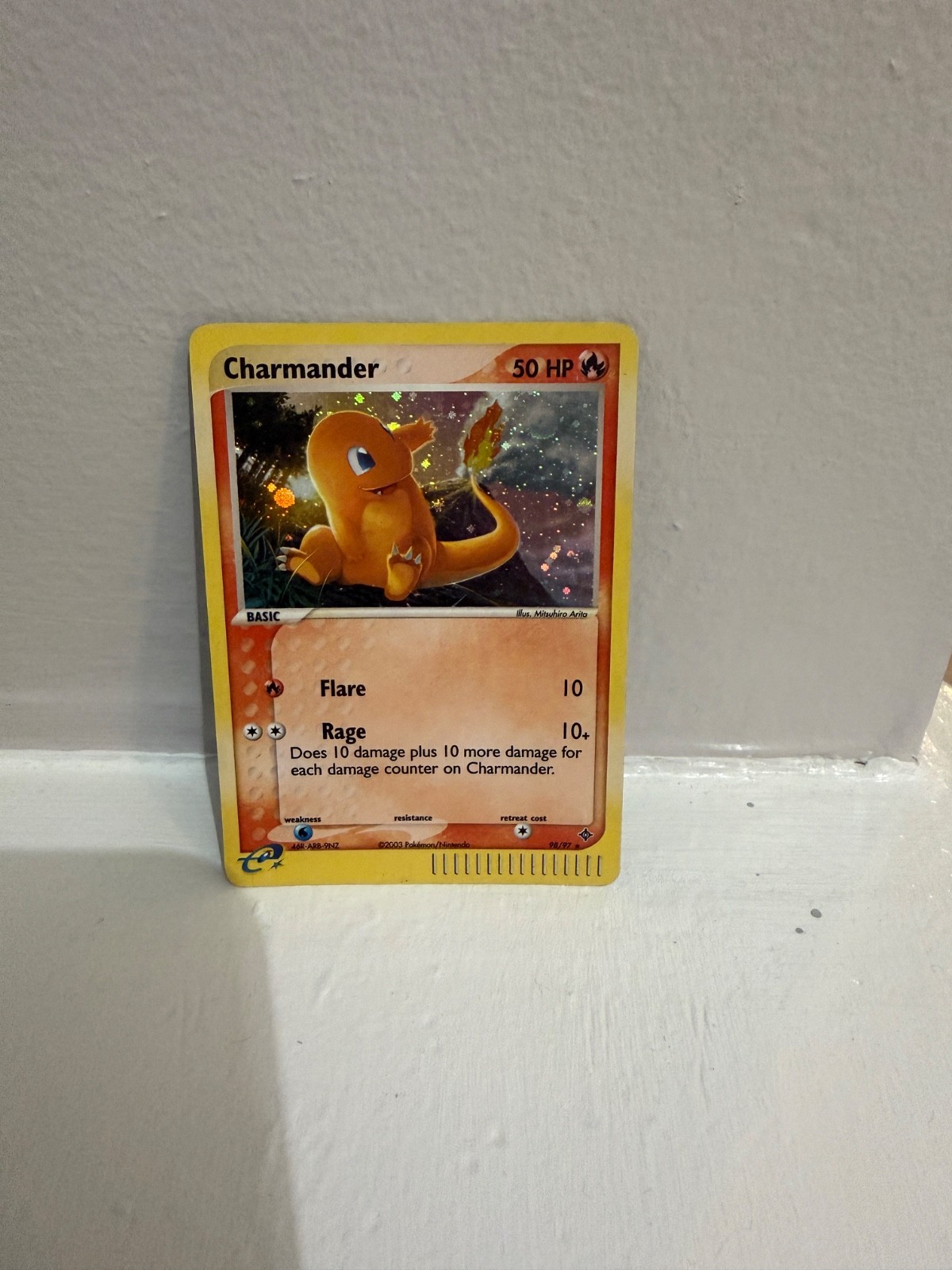 Pokémon Charmander 98/97 EX Dragon Secret Rare Holo English