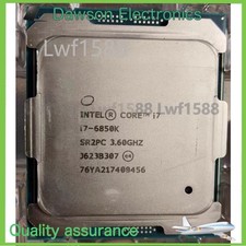 Used Intel Core I7-6850K LGA2011-3 SR2PC 6-core 3.6GHz 140W CPU Processor