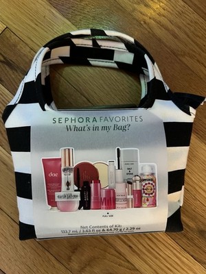 Sephora Favorites What's In My Bag 12pc Set & Mini Tote Bag NEW