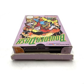 Boulder Dash Nintendo NES COMPLET FAH PAL CIB