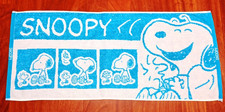 Peanuts Snoopy & Woodstock Hand Towel Face Towel, 80x35cm, Cotton (Brand New)