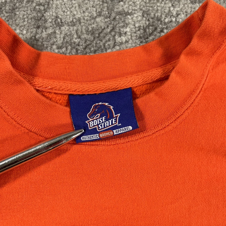 Boise State Broncos Shirt Mens Large NCAA Football Pullover Crewneck Sweatshirt - Image 4 of 4