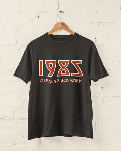 Camiseta 40ª 1985 Nació una leyenda con nombre en la espalda para regalo de cumpleaños 2025 - Imagen 4 de 15