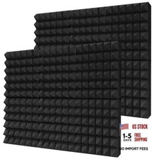 12x12x3 Inch Broadband Sound Panels - Thick Acoustic Foam Panels