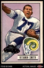 1951 Bowman #41 Vitamin Smith Rams Abilene Christian 4 - VG/EX