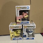 lot of 3 pokemon funko pops