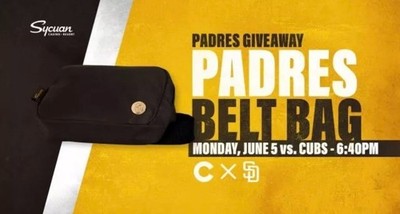 Brown Padres Belt Bag New