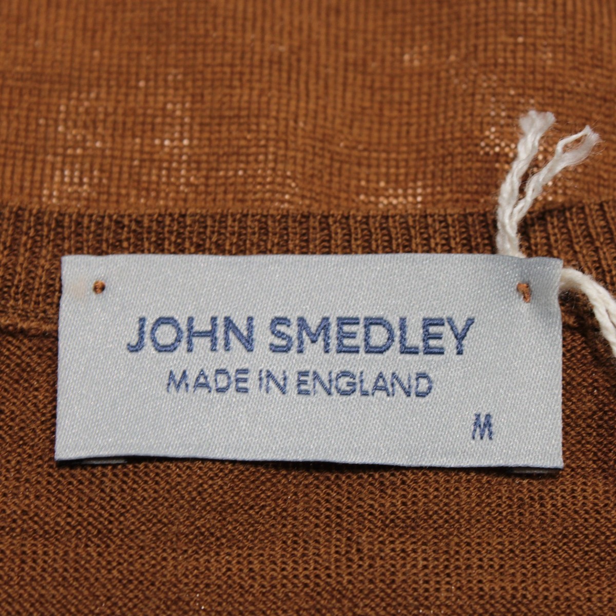 John Smedley NWT Marcus Pullover Crew Neck Sweater Size M in Brown