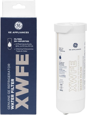 #ad #ad GE XWFE Refrigerator Water Filter Genuine Replacement Without Chip Compatible GE $19.99