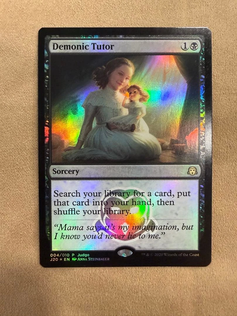 Demonic Tutor 4 Judge Promos for sale | eBay