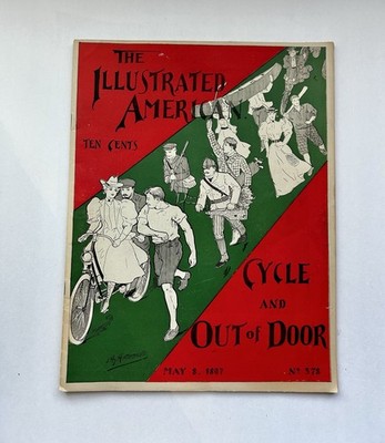 The Illustrated American May 1897 Cycle & Out of Door Victorian Bicycles Sports