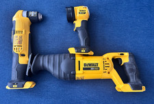 NEW DeWALT Sawz-all, Right Angle Drill & Flas...