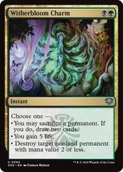 Witherbloom Charm 244/444 Foil Secrets of Strixhaven